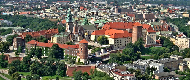 panorama na kraków